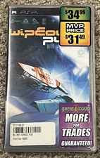 Wipeout Pure Sony Playstation PSP Registration! Complete CIB Black Label Manual!