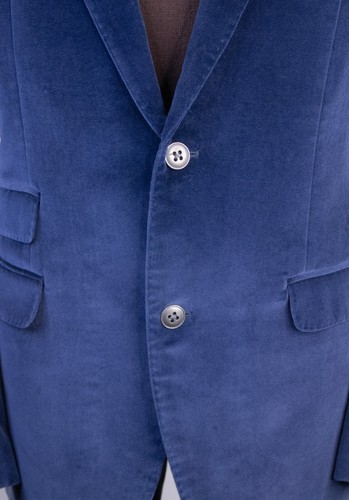 Tallia Men's Navy Blue Blazer Sport Coat Blazer Sz 42R - Elegant Party Jacket - Picture 3 of 13