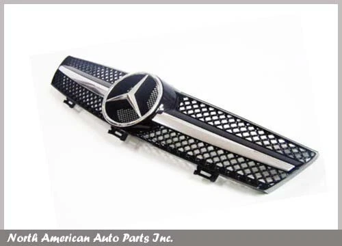 2006 2007 2008 CLS63 CLS600 CLS500 CLS55 negro-cromo parrilla CLS emblema estrella Foto 4 de 4