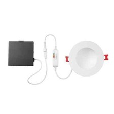Commercial Electric Low Glare LED 4" Adjustable Temp Canless Recessed Light