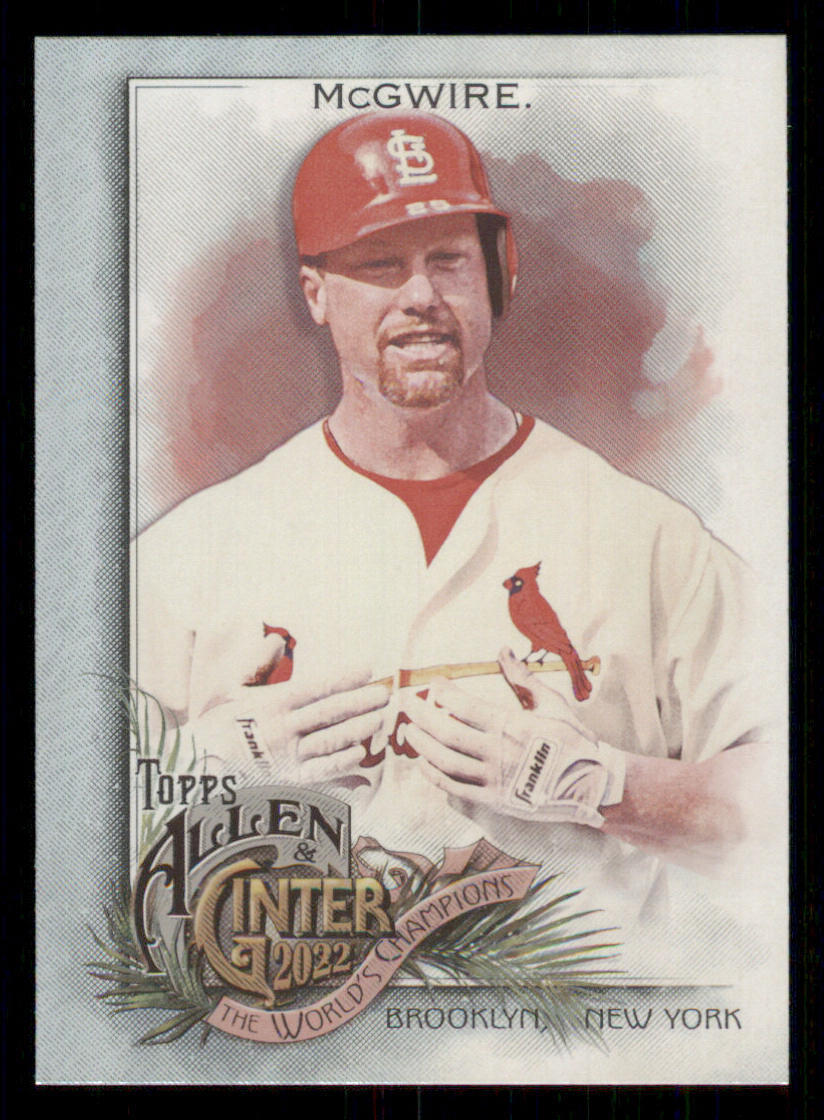 2022 Topps Allen and Ginter Silver Portrait #102 Mark McGwire