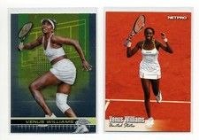 Venus Williams - 2 (Two) Tennis Cards 2003 Netpro & 2004 Topps