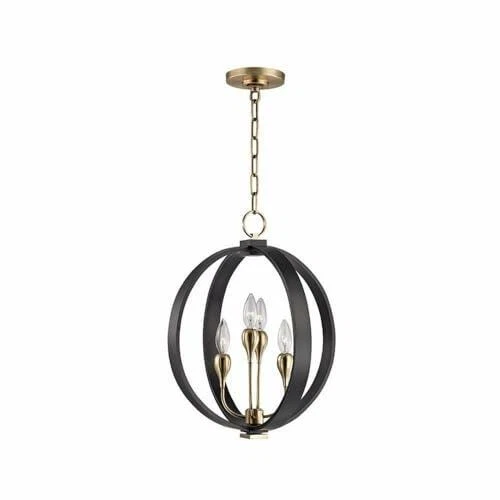 Hudson Valley Lighting Dresden - Four Light Chandelier - 16" X 19.5" HUD6716-AOB - Picture 5 of 5