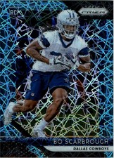 2018 Panini Prizm Prizms Lazer #289 Bo Scarbrough - FB