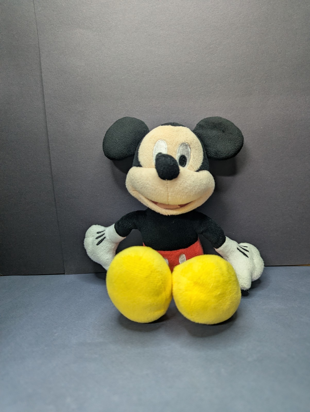 Disney Mickey Mouse Plush Toy – Classic Red Shorts – 9” Stuffed Animal