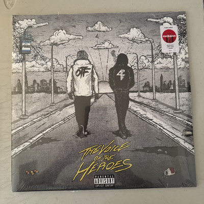 Lil Baby & Lil Durk The Voice Of The Heros 2LPs Yellow Vinyl & Poster New Sealed