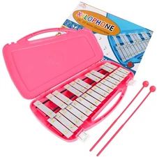 EASTROCK 25 Notes Glockenspiel Xylophone for Kids, Professional Music Teachin...