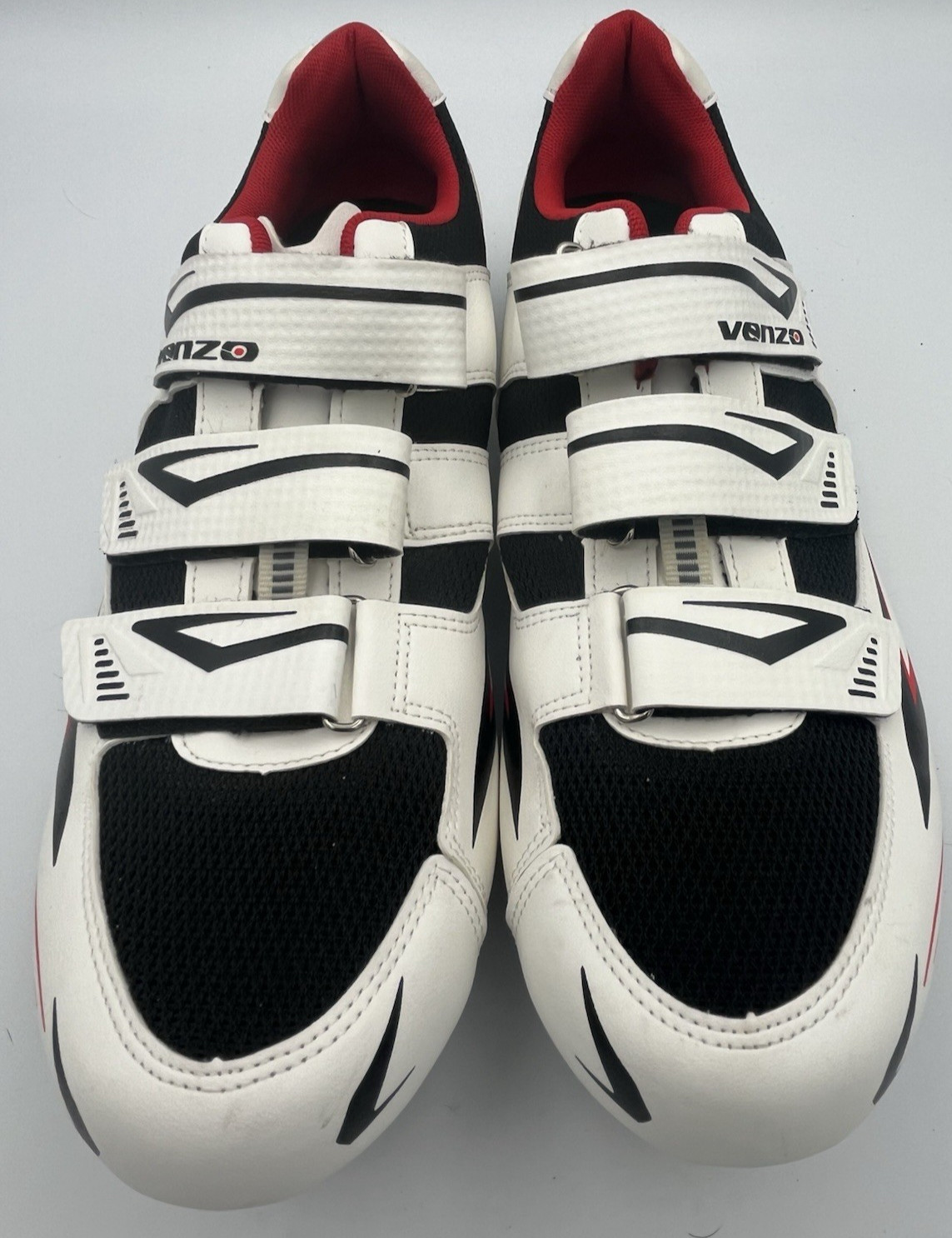 Venzo Road Cycling Shoes Mens Size 12 EU 47 Clipless Bike Sh