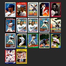 Ramon Martinez Lot 17 Baseball Cards Dodgers Topps Donruss Score Fleer