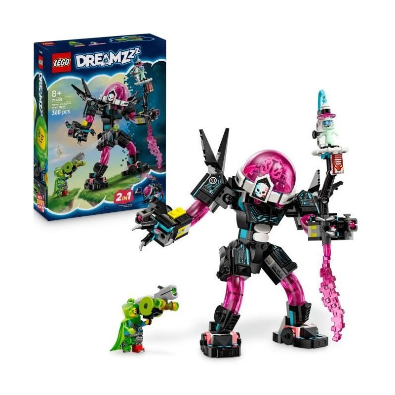 LEGO Dreamzzz 71495 Mateo contre le Robot Cyber Cerveau jeu de construction complet