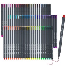 72 Colors Journal Planner Colored Pens, Fineliner Pens for Journaling, Writin...
