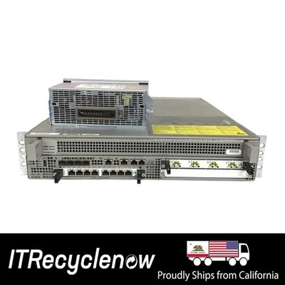 Cisco ASR1002 ASR1000 ESP5 5G/K9 Dual PSU Router Front to Rear Airflow
