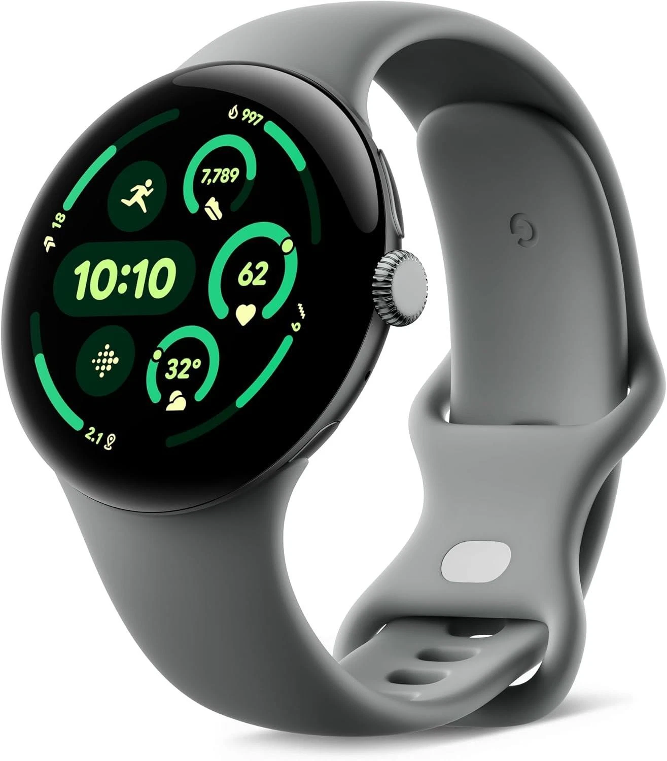 Google Pixel Watch 3 Smartwatch - LTE - 45mm - Hazel