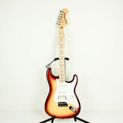 Squier Affinity Series Stratocaster FMT HSS Electric Guitar, Sienna Sunburst