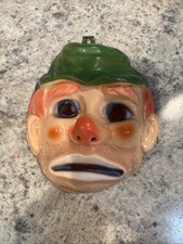 vintage 1970's halloween maska Leprechaun.