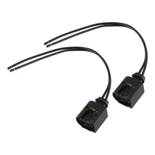 2x Fuel Injector Plug Cable Adapter Wiring fit for Ford AE8T10300AA