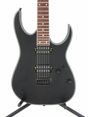 Used Ibanez RG421EX BKF Flat ST type Electric Guitar 2024 Black