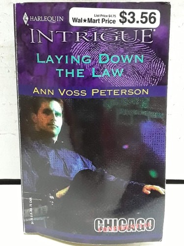 Laying Down The Law (Chicago Confidential) by Peterson, Ann Voss, Good Book