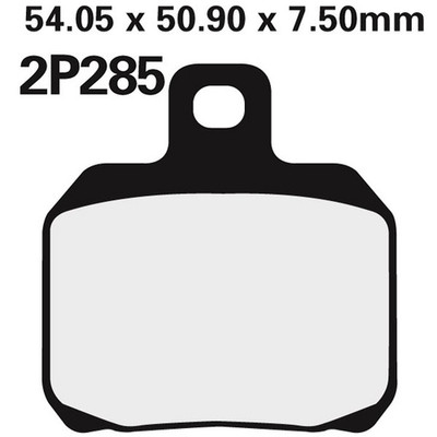 NISSIN BELAG, BREMSE,HINTEN 2P285ST
