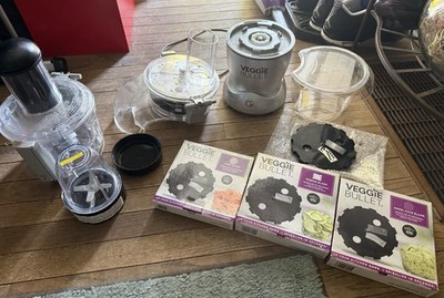 Magic Bullet Veggie Bullet VB-102 Food Processor Slicer Shredder Spiralizer