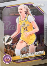2025 Panini Prizm WNBA #87 Cameron Brink Los Angeles Sparks