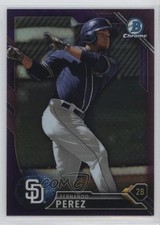 2016 Bowman Chrome Prospects Purple Refractor 162/250 Fernando Perez #BCP128 1n1