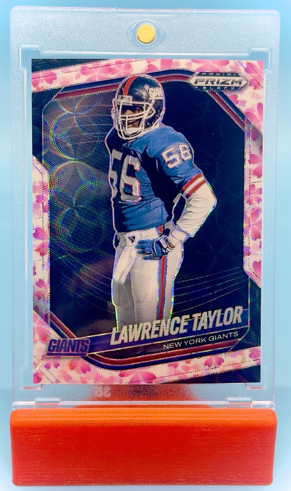 2025 Prizm Black Lawrence Taylor #100 Cherry Blossom Choice /20 🌸 🌸 🌸