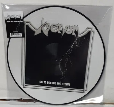 PICTURE DISC Venom Calm Before The Storm PICTURE DISC NEAR MINT Back On Blac