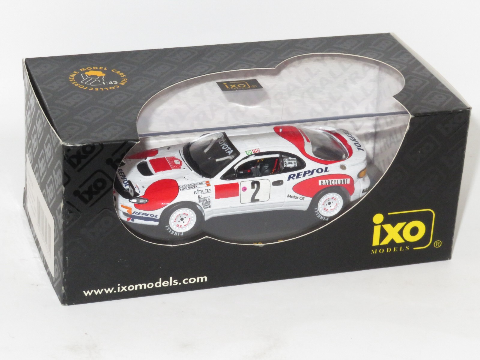 1/43 Toyota Celica GT-Four Repsol  Rally Monte Carlo 1992 #2  C.Sainz / L.Moya