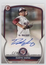 2023 Bowman Paper Prospect Auto Dustin Saenz #PPA-DS Auto 7eo