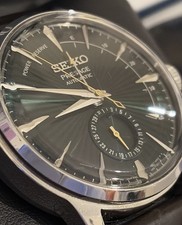 Seiko Presage Midnight Mockingbird Cocktail Time Watch |40.5mm |Automatic |Green 13