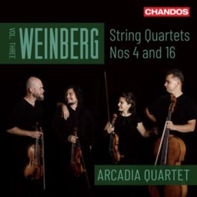 ARCADIA QUARTET - MIECZYSLAW WEINBERG STRING QU - CD - K4z