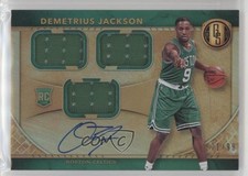 2016 Panini Gold Standard Rookie Jersey Triple 1/99 Demetrius Jackson Auto 1l2