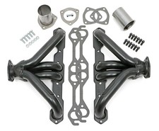 Hedman 1-58 In. Block Hugger Headers For Sb Chevy With Angle-plugs 68400