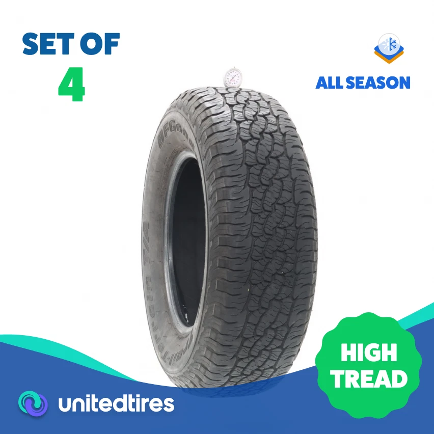 25+ BFGoodrich 4 Quantity 265/70/17 Car & Truck Tires for sale