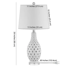 Safavieh HARLEM 26" TABLE LAMP, Reduced Price 2172764715 TBL4250B