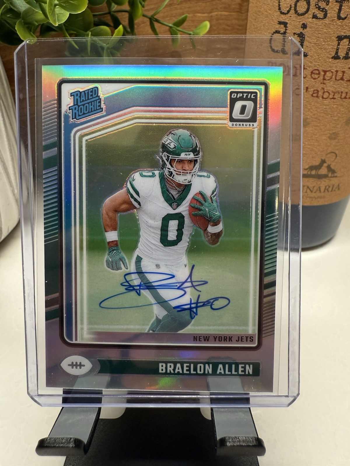 2024 Donruss Optic #211 BRAELON ALLEN RC Rated Rookie Auto /150 HOLO Prizm
