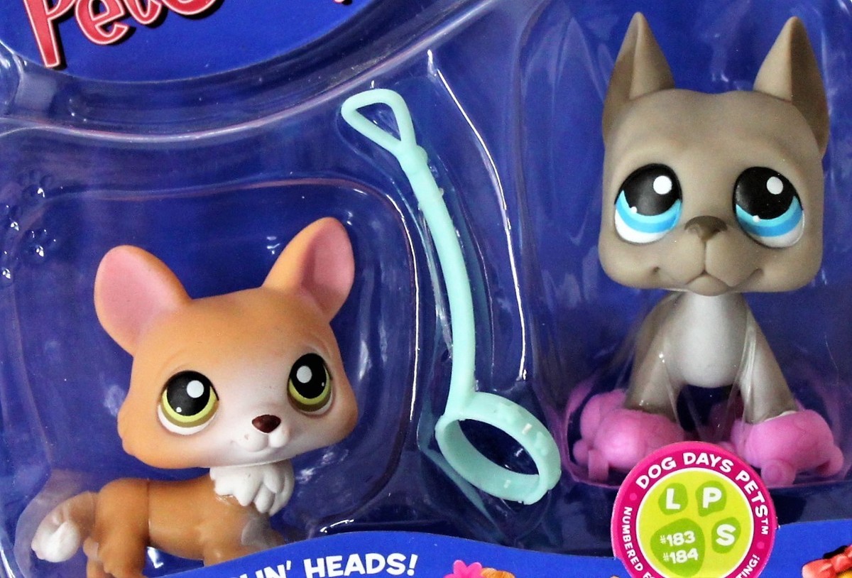 PET SHOP BOYS 4CDセット LITTLEST PET SHOP Pet Pairs 2006 VINTAGE Dog Days Corgi #183 Great