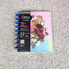 Happy Planner Classic Dashboard Layout 12 Month Undated Seeds of Joy New