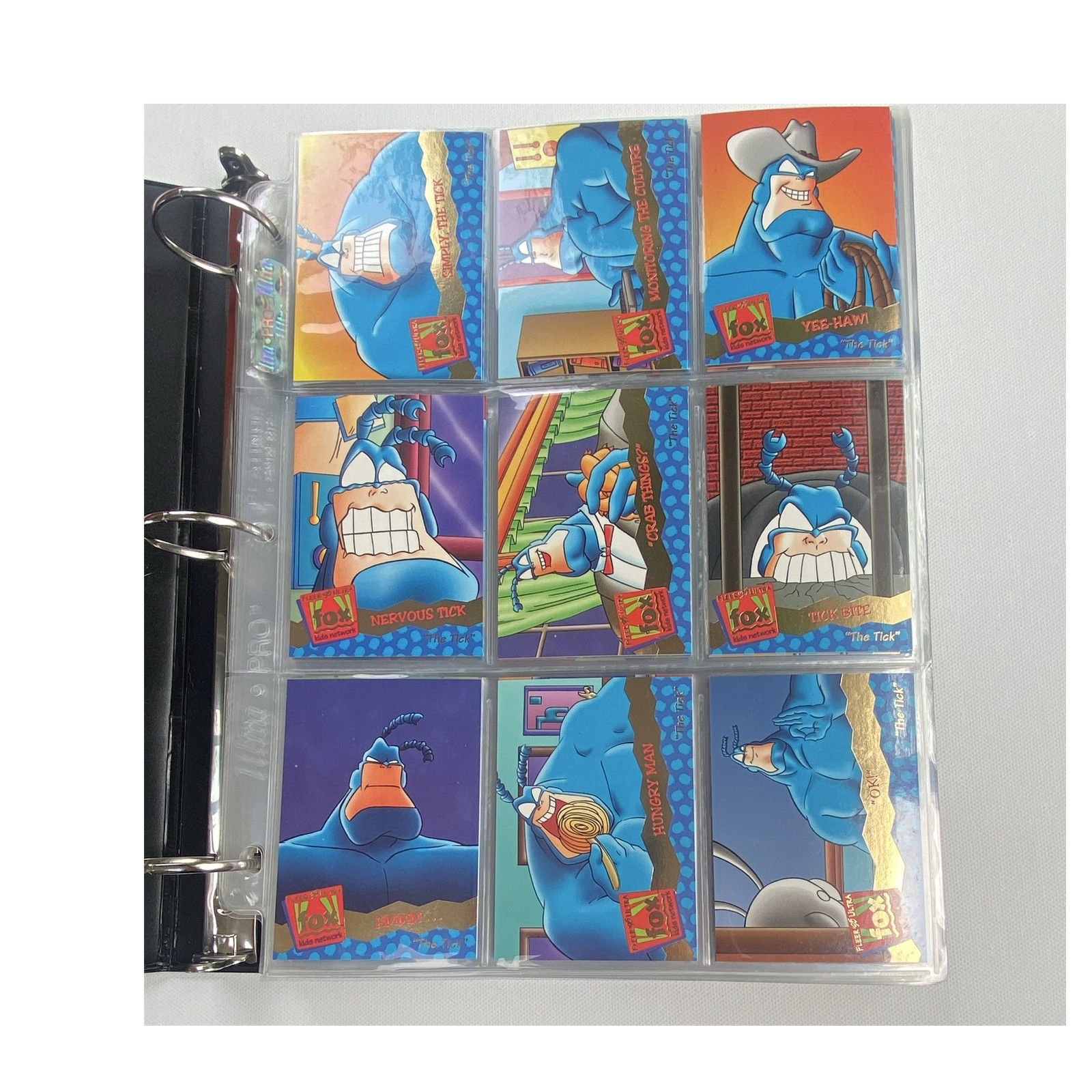 Fleer 1995 Ultra Fox Kids Network Trading Cards-Complete Set w/ All Sub Sets