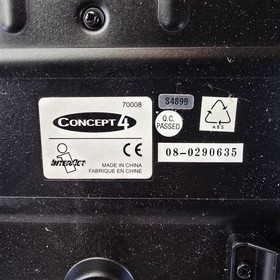 Concept 4 Dreamcast Racing Steering Wheel Boxed Tested Working