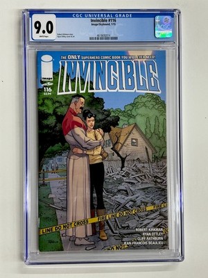 Invincible #116 Image/Skybound, 1/15 CGC 9.0