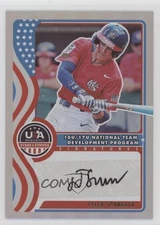 2025 Stars and Stripes 16U/17U National Team Signatures Holo Tyler Spangler Auto