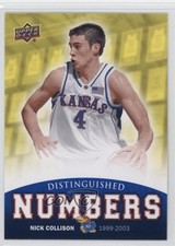 2013 Upper Deck University of Kansas Distinguished Numbers Nick Collison 0a1
