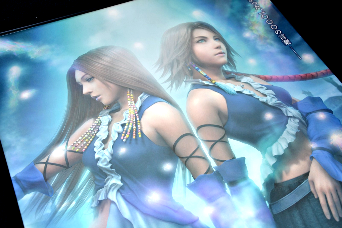 【B2ポスター】FINAL FANTASY X Final Fantasy X-2 - Promotional B2 Poster - Squaresoft Japan 2003