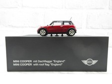 Mini car 1/43 MINI Mini Cooper England flag with roof flag England Red Dealer