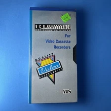 SEALED VHS/VCR Head Cleaner, Video Head Cleaning Kit- Wet System