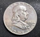 1956 Franklin Half Dollar 90% Silver Brilliant Uncirculated