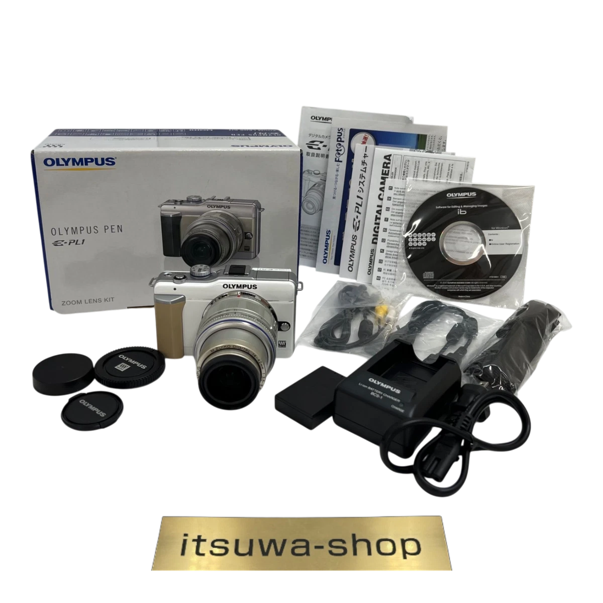 OLYMPUS E-PL1 14-42mm シルバー/ゴールド Olympus Pen E Pl1 for sale | eBay