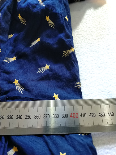Emily and Fin Size L UK14 Navy Blue Shooting Star Dress Retro Business Party - Picture 9 of 12